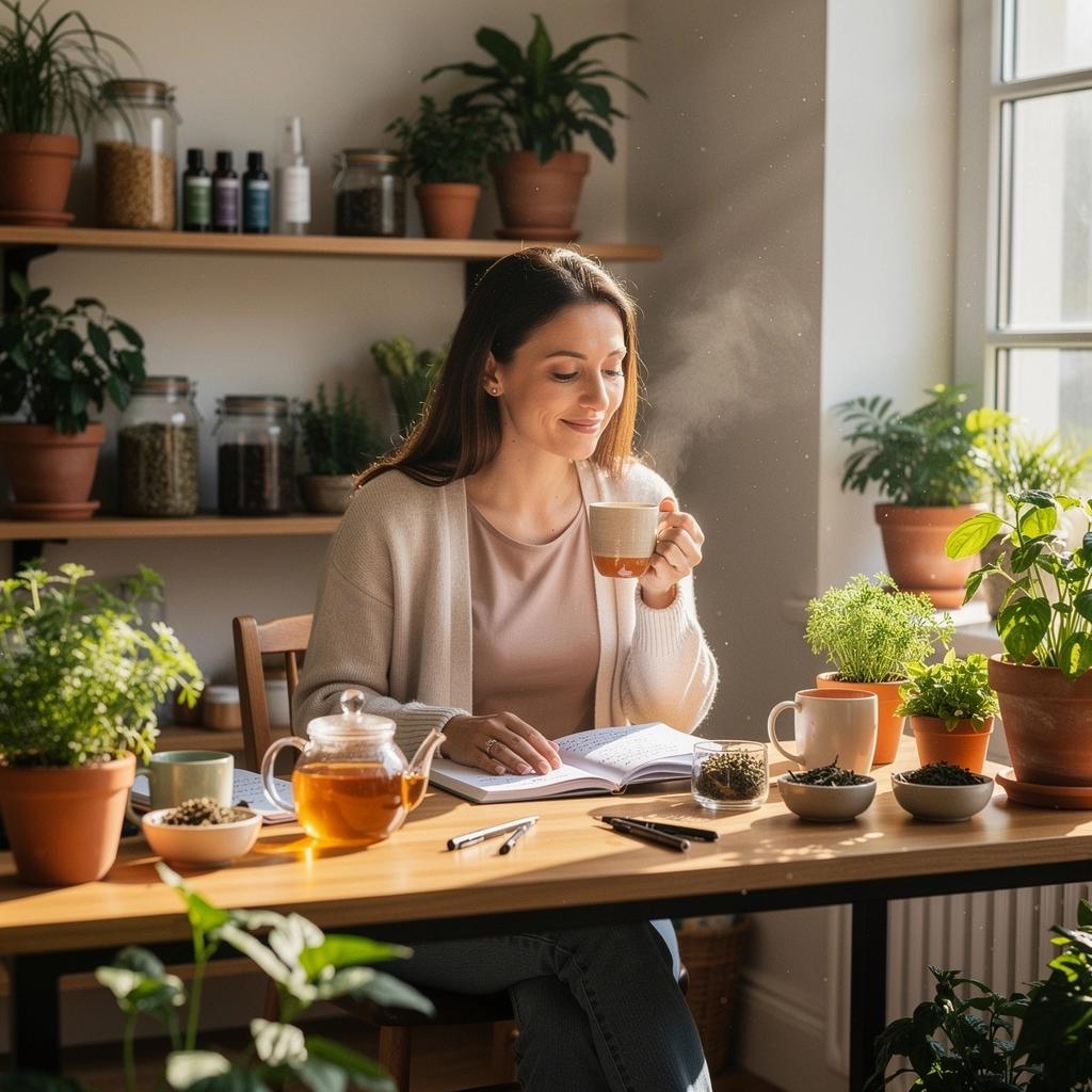 Zdravstveni sastojci čaja od koprive u obliku mirisnih sušenih biljaka.
